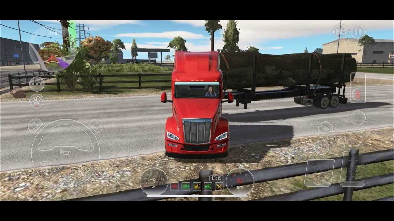Driving a Massive Log Across America! | Truck Simulator USA EVO