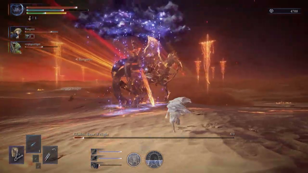 ELDEN RING NIGHTREIGN Depth 5 Trio Revenant Beast Claw Build vs Everdark Tricephalos