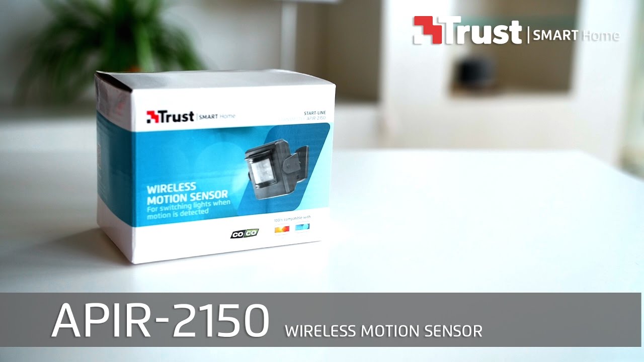 Trust Smart Home Installation APIR-2150 Wireless Motion Sensor (PORTUGUESE)