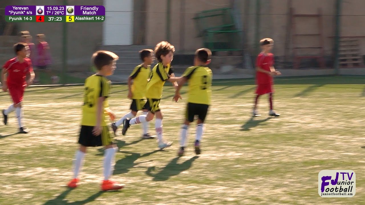 Pyunik 14-3 (4-5) Alashkert 14-2 (15.09.23) Friendly Match