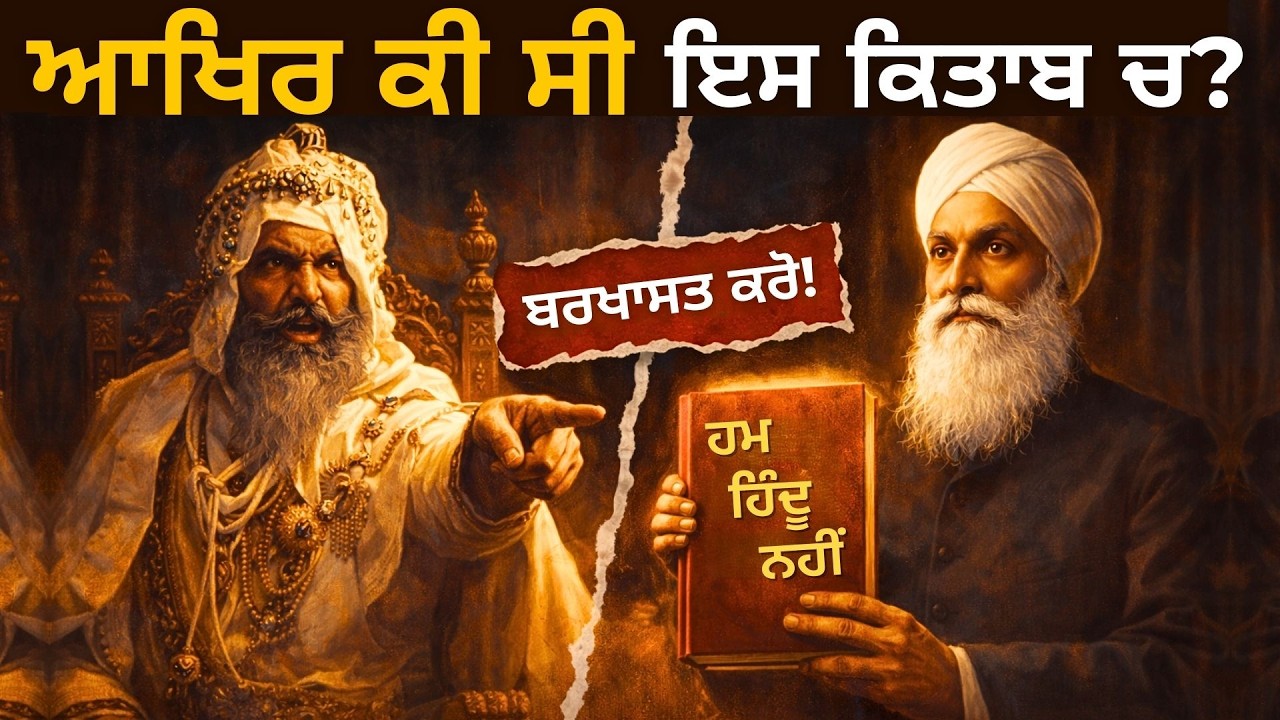 Why Nabha Riyasat EXPELLED Bhai Kahn Singh Nabha? Fight for Sikh Identity 🪯