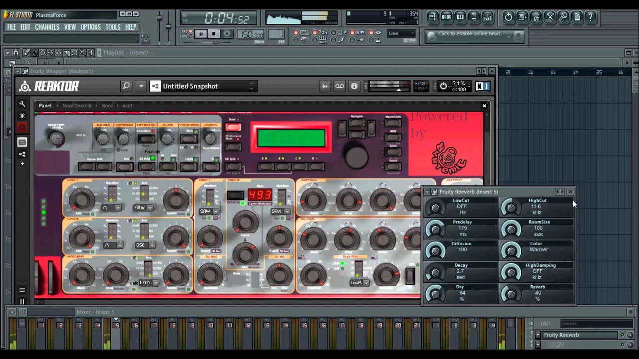 SystemiC Nord Lead 3 Reaktor Ensemble Test