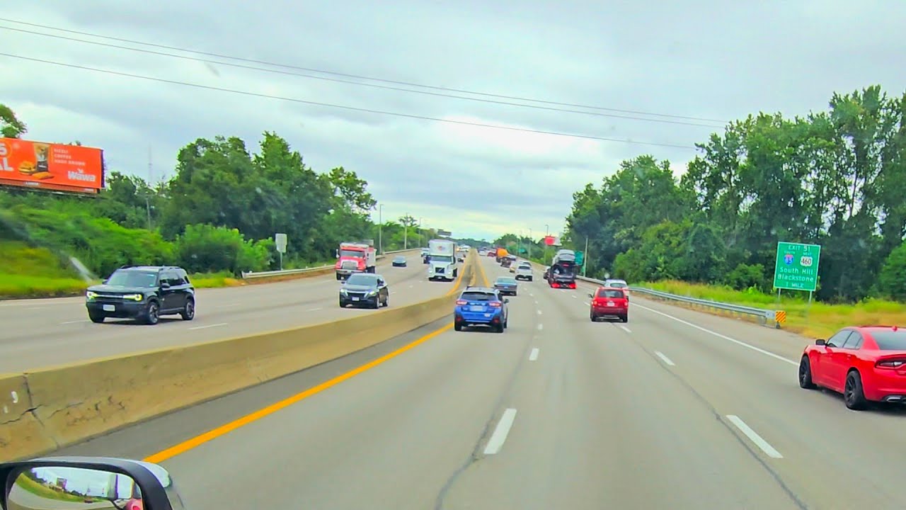 8/25/25, Why I Love This Route: Dale City Virginia to Petersburg Trucking Journey - 4KDRIVETOUR 