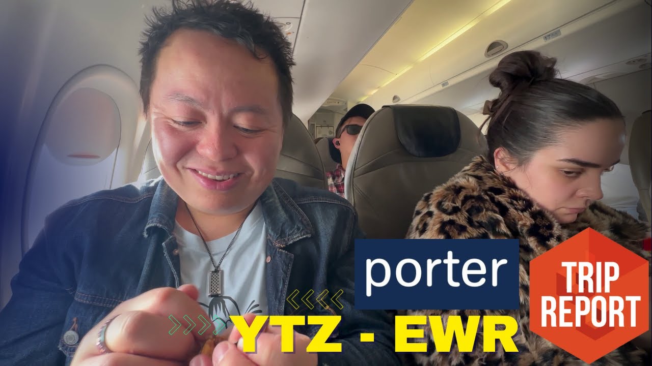 ОТЧЕТ О ПОЕЗДКЕ (4K) - PORTER AIRLINES PD2137 PD2137 YTZ - EWR