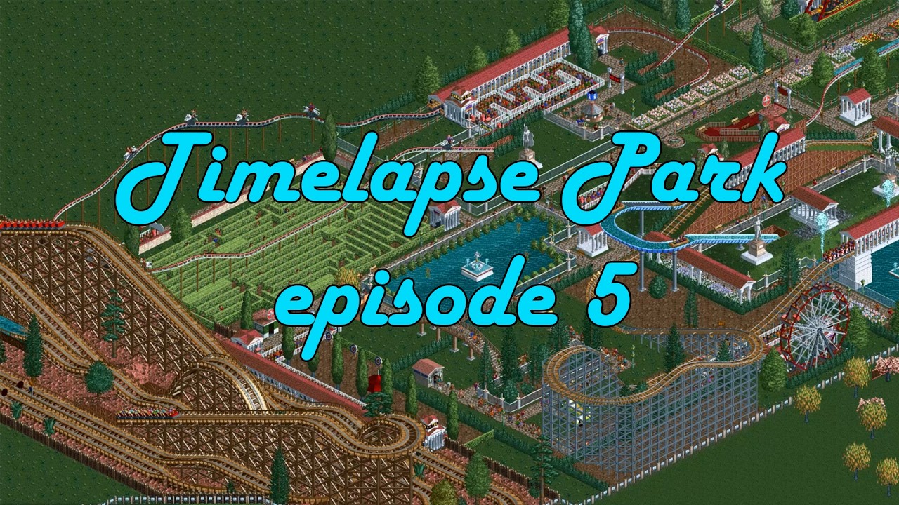 Time Lapse Roller Coaster Tycoon 2 Episode 5 #rollercoastertycoon