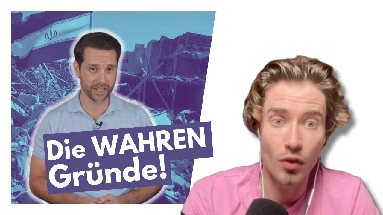 Ist der Angriff auf den IRAN ein Pr&auml;ventivschlag? - Simon David Dressler reagiert auf MrWissen2Go
