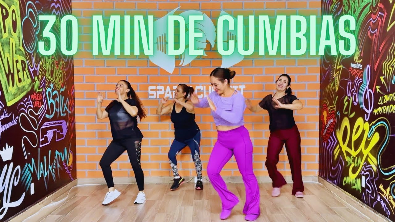 30 minutos de Cumbias | Baile para principiantes | Rutinas para bajar de peso rápido