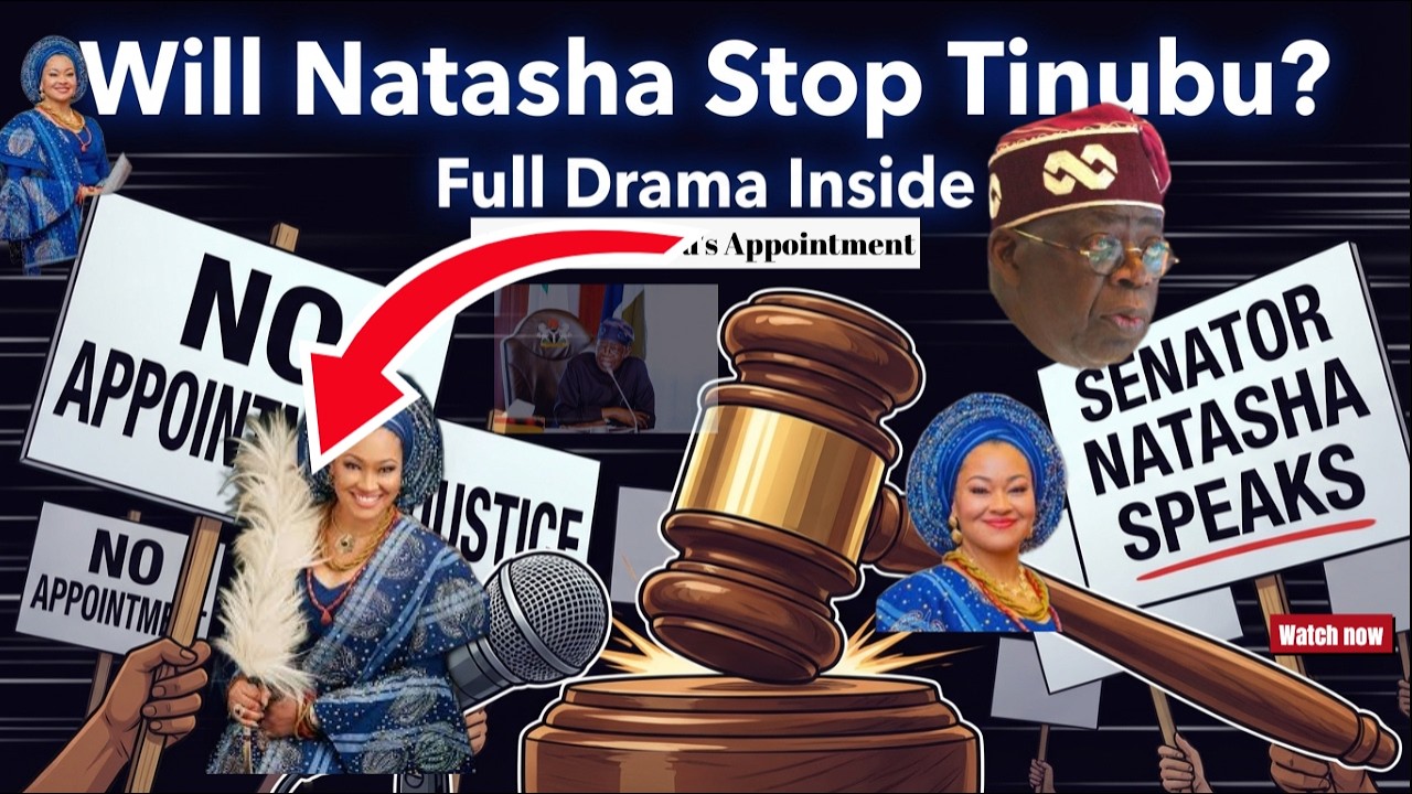 Full Drama: Senator Natasha's Bold Move Against Tinubu's Appointment