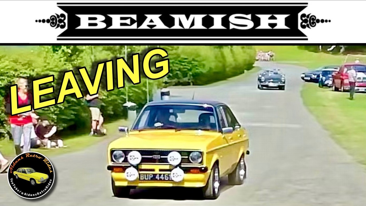 Hundreds of Classic Car&rsquo;s leaving Beamish Museum NECPWA Car Show June 2026 | Classic Car Shows U.K.