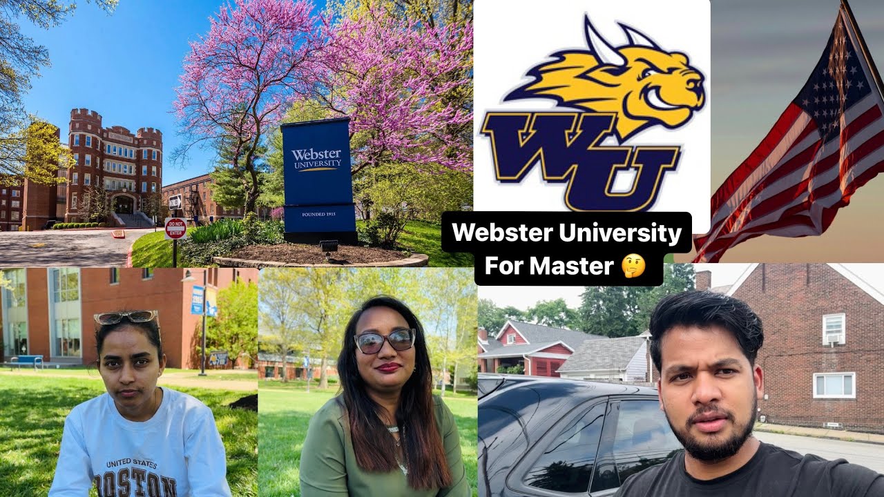 Is Webster University Worth It For Master? USA 🇺🇸/ Discussed Everythings Related To Webster🇺🇸