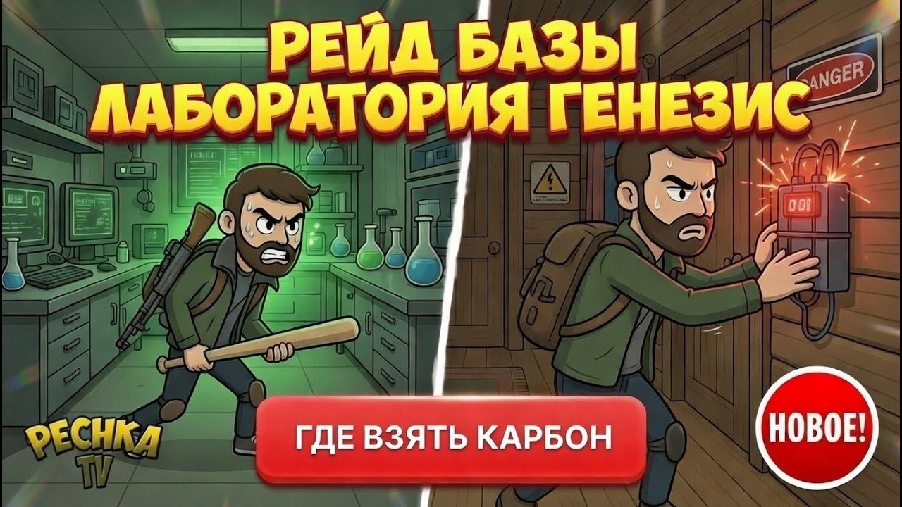 ГДЕ ВЗЯТЬ КАРБОН? | РЕЙД БАЗЫ И ЛАБОРАТОРИЯ ГЕНЕЗИС в LDoE 💎