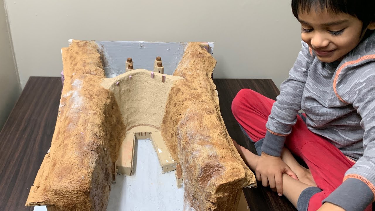 Working Mini Hoover Dam model