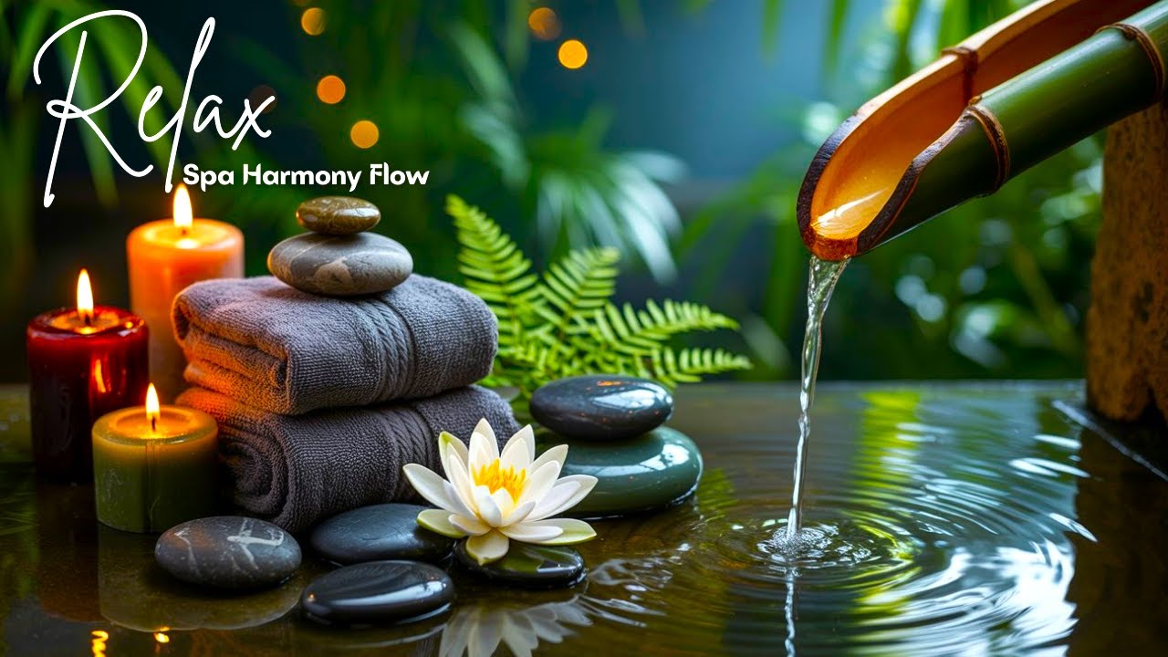 Spa Music for Stress Relief 🌿 | Warm Piano Flow for Letting Go & Nervous System Reset