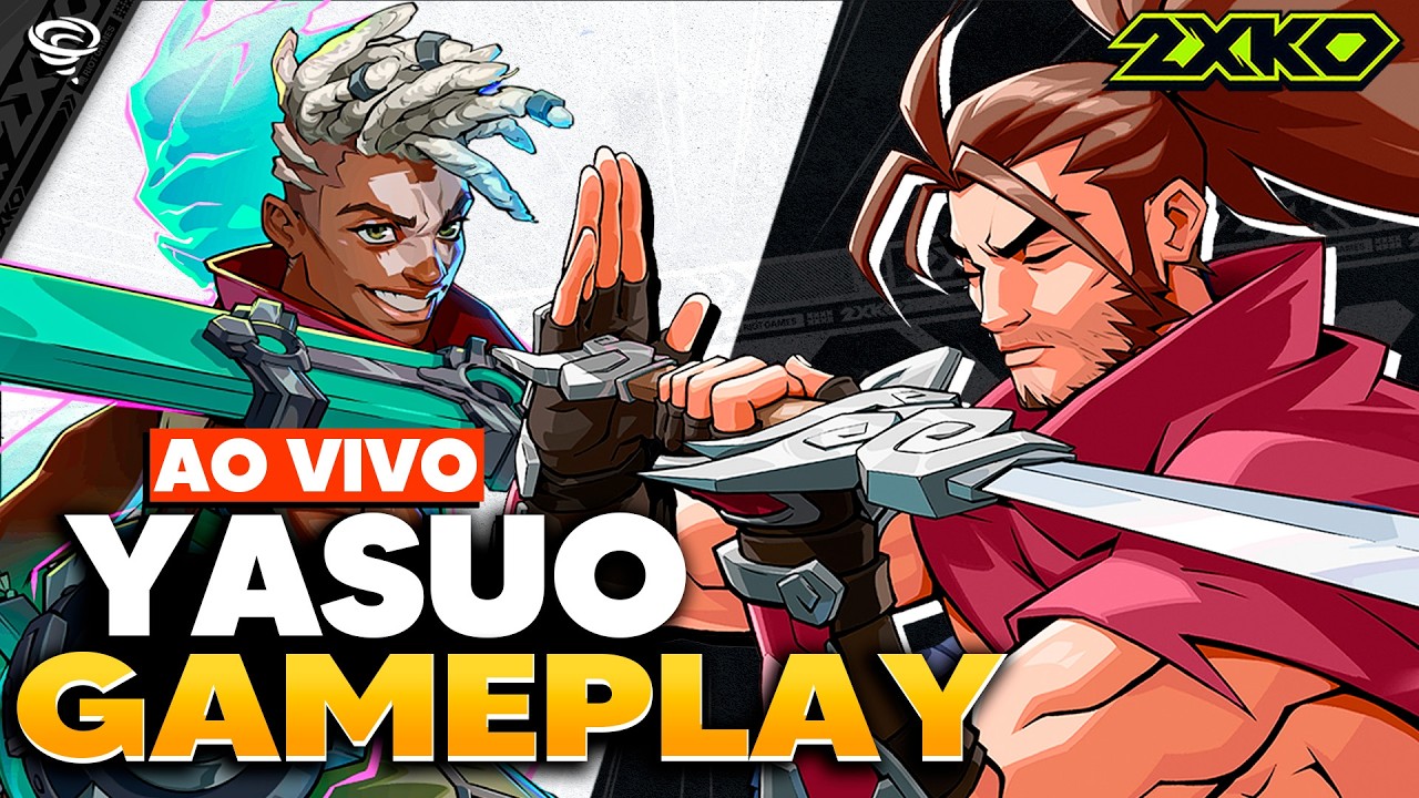 🔴2XKO: RANQUEADAS E TREINOS DE YASUO E EKKO! - Lâmina de Aço FGC