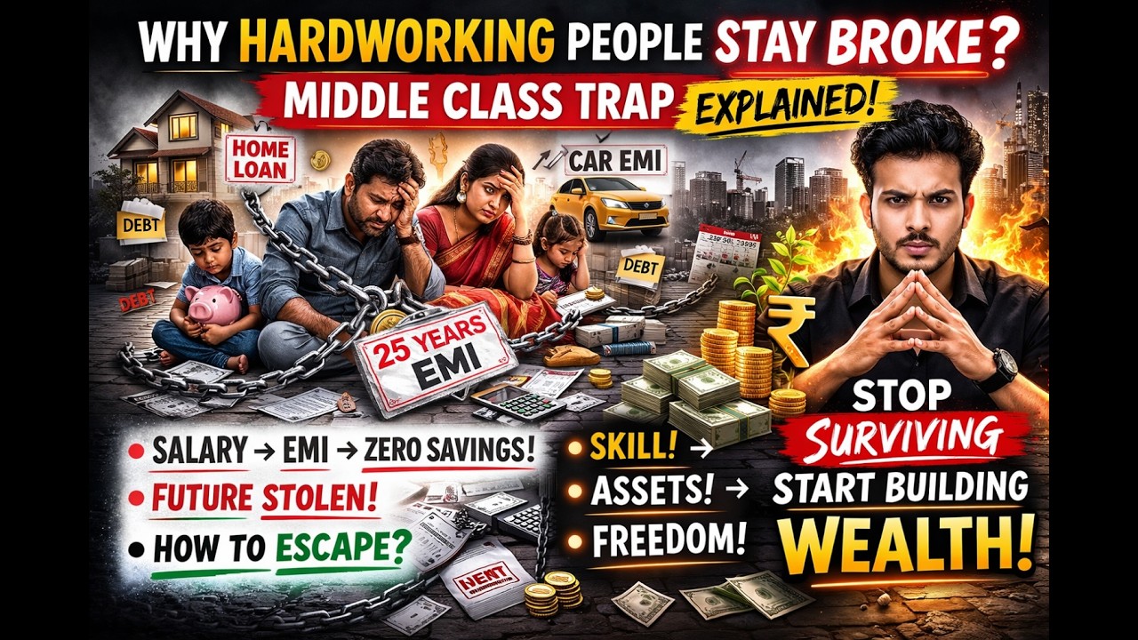 Why The POOR Stay Poor And The Middle Class Can't Escape | TraVen