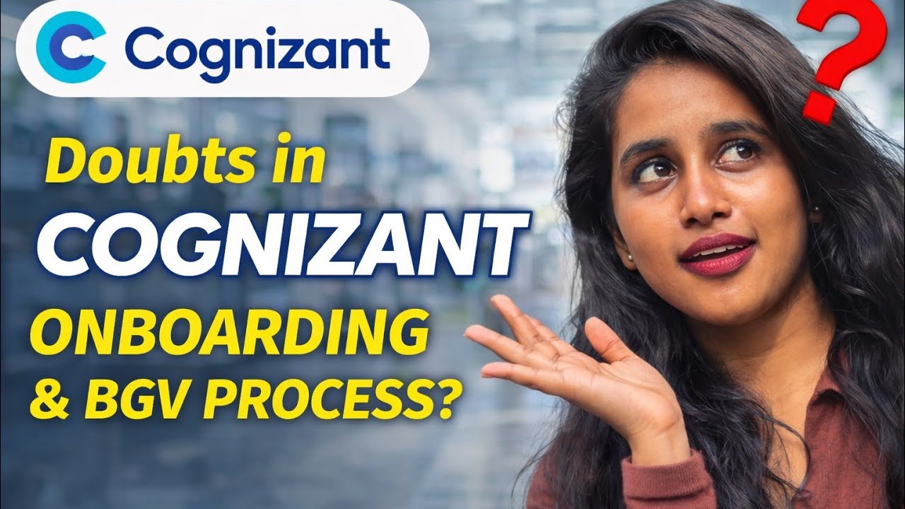 Cognizant Onboarding process|CognizantTraining|Cognizant DressCodeCognizant|CognizantBgvprocess