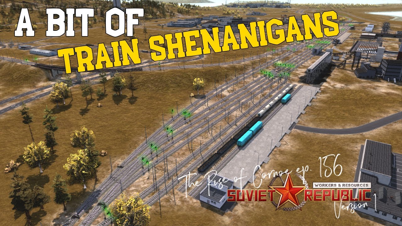 A bit of Train Shenanigans - Workers & Resources Version 1 - 