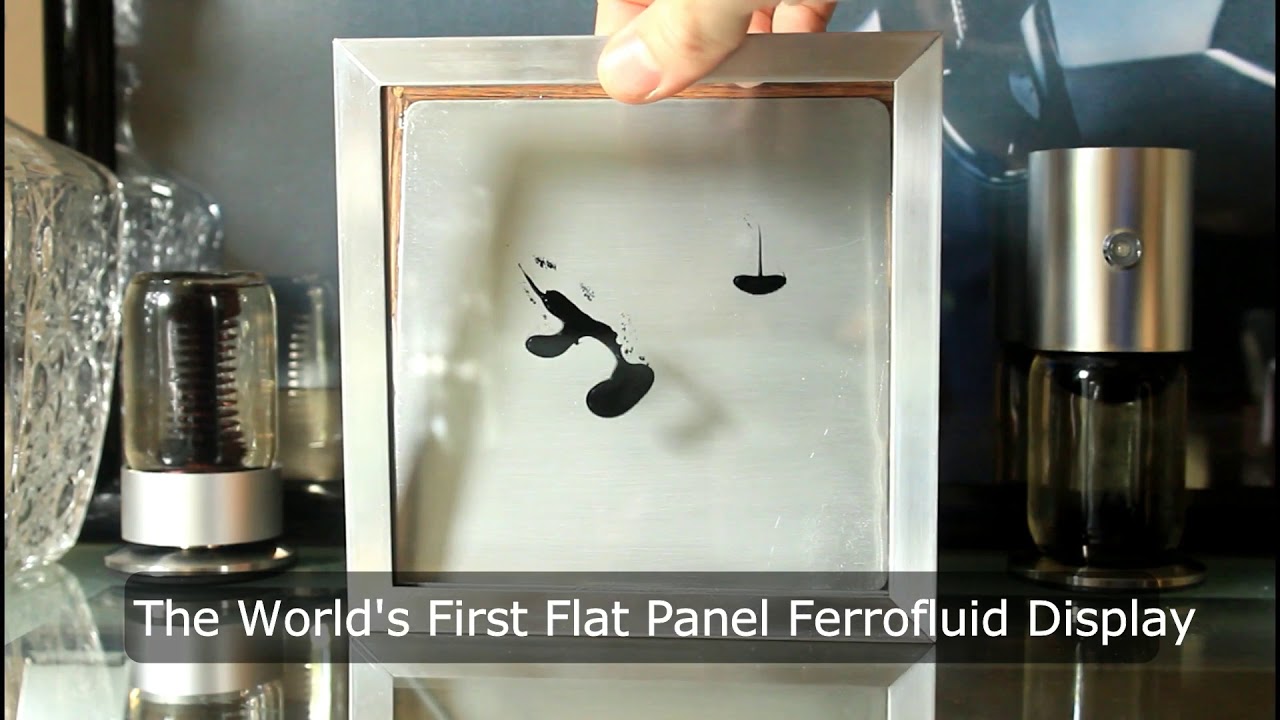 Ferrofluid Clock