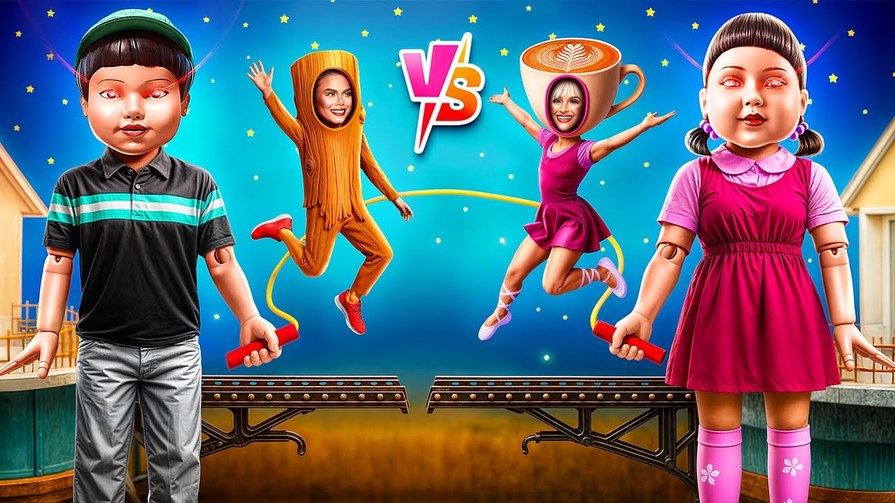 Balerin Cappuccina, Squid Game Bebeği tarafından mı kaçırıldı?! Italian Brainrot vs Squid Game 3!