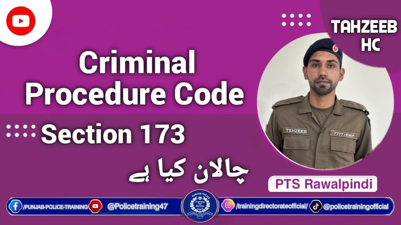 Criminal Procedure Code Section 173