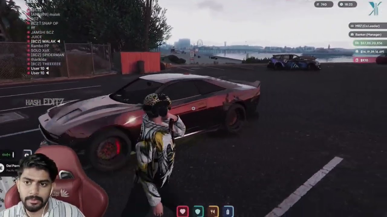 MRZ VS BCZ 🥶💥#gta #rp #gtarp #reaction #reach 