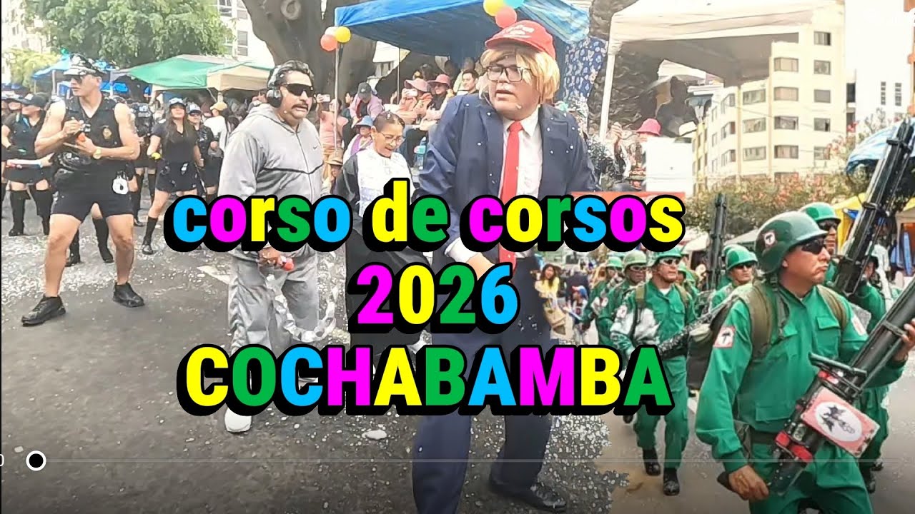 Corso de corsos en Cochabamba es lo máximo 