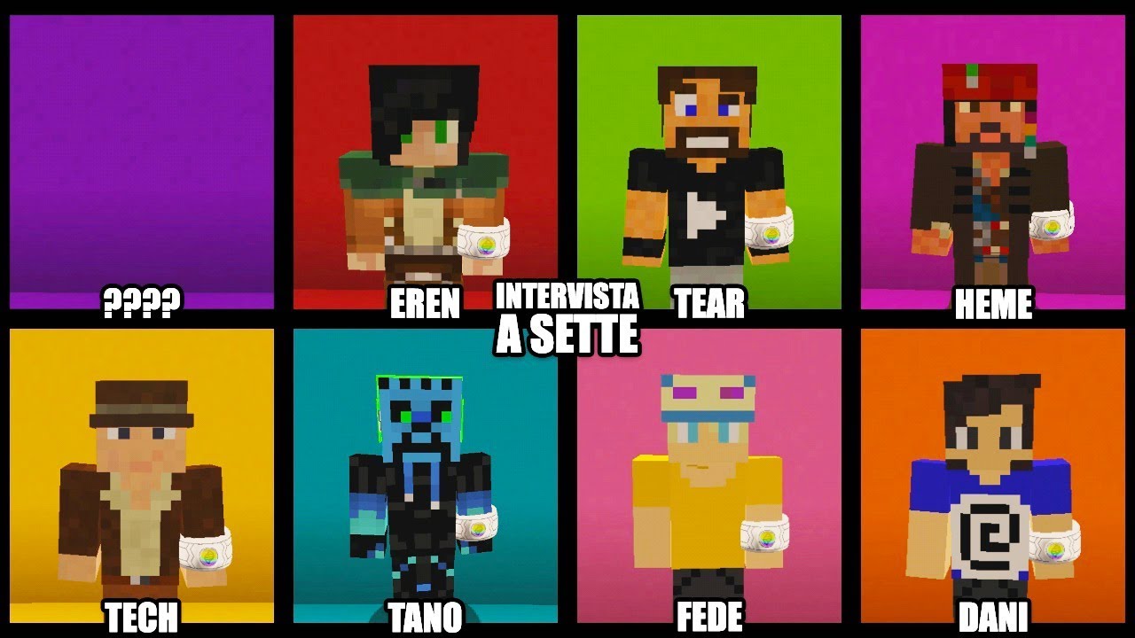 INTERVISTA A SETTE - EREN TEAR HEME TECH TANO FEDE DANI & ????