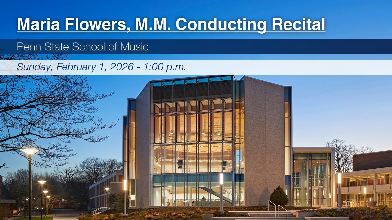 Maria Flowers: MM Conducting Recital