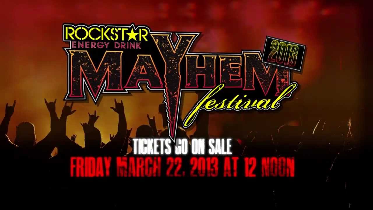 HISTORY OF THE ROCKSTAR ENERGY DRINK MAYHEM FESTIVAL