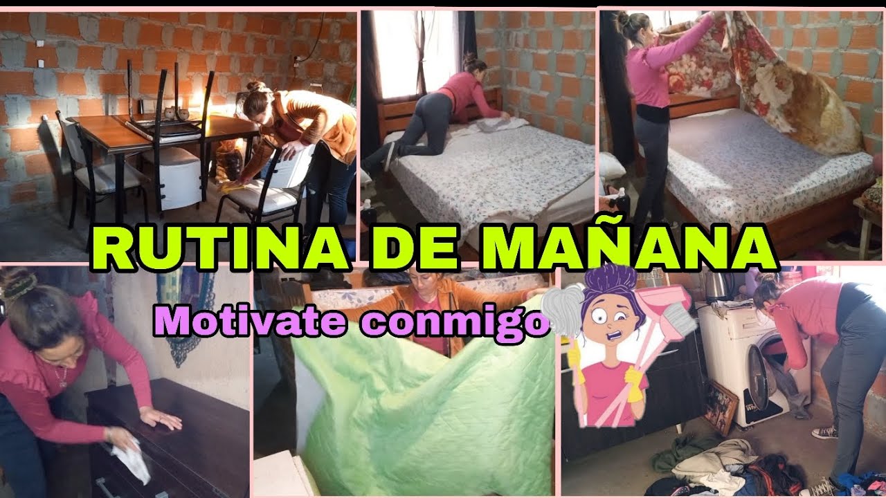 ●RUTINA DE LIMPIEZA #EN MI CASA HUMILDE Y PEQUEÑA  🏡  #MOTIVATE CONMIGO😁