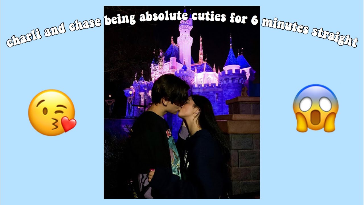 charli d’amelio and chase hudson being absolute cuties for 6 minutes straight