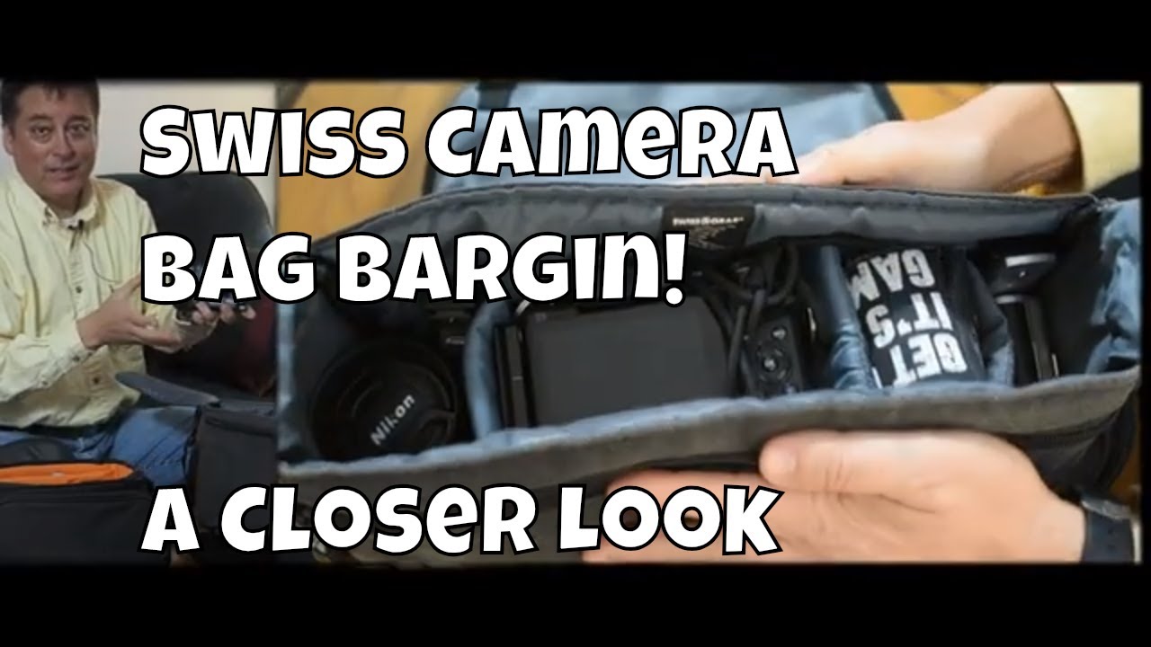 Cheap Camera Bag Review: SwissGear Quality for $20 - ep.115