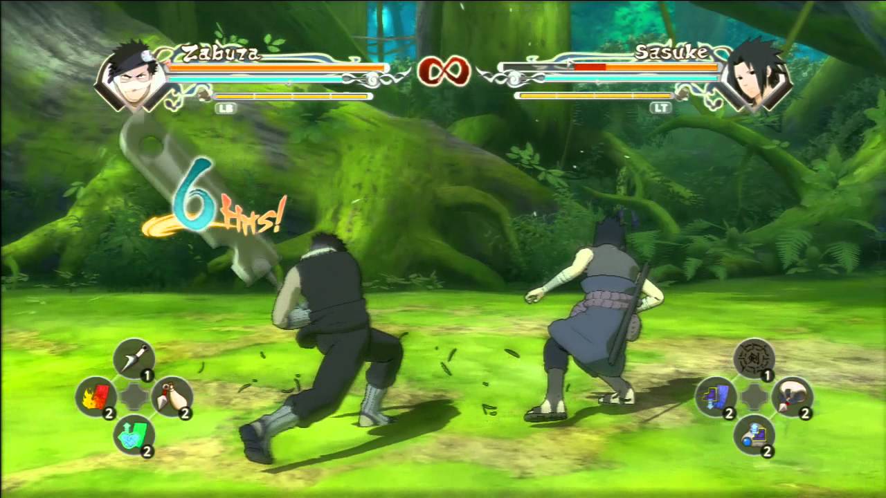Naruto Generations: Zabuza's Moveset