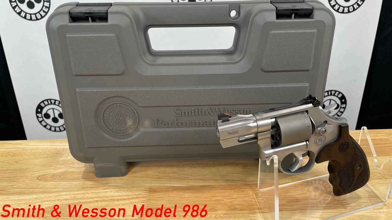 Smith and Wesson 986PC 9mm revolver