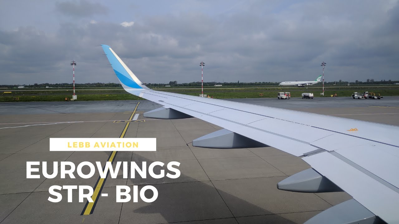 EUROWINGS A319 FULL EXPERIENCE: STUTTGART TO BILBAO