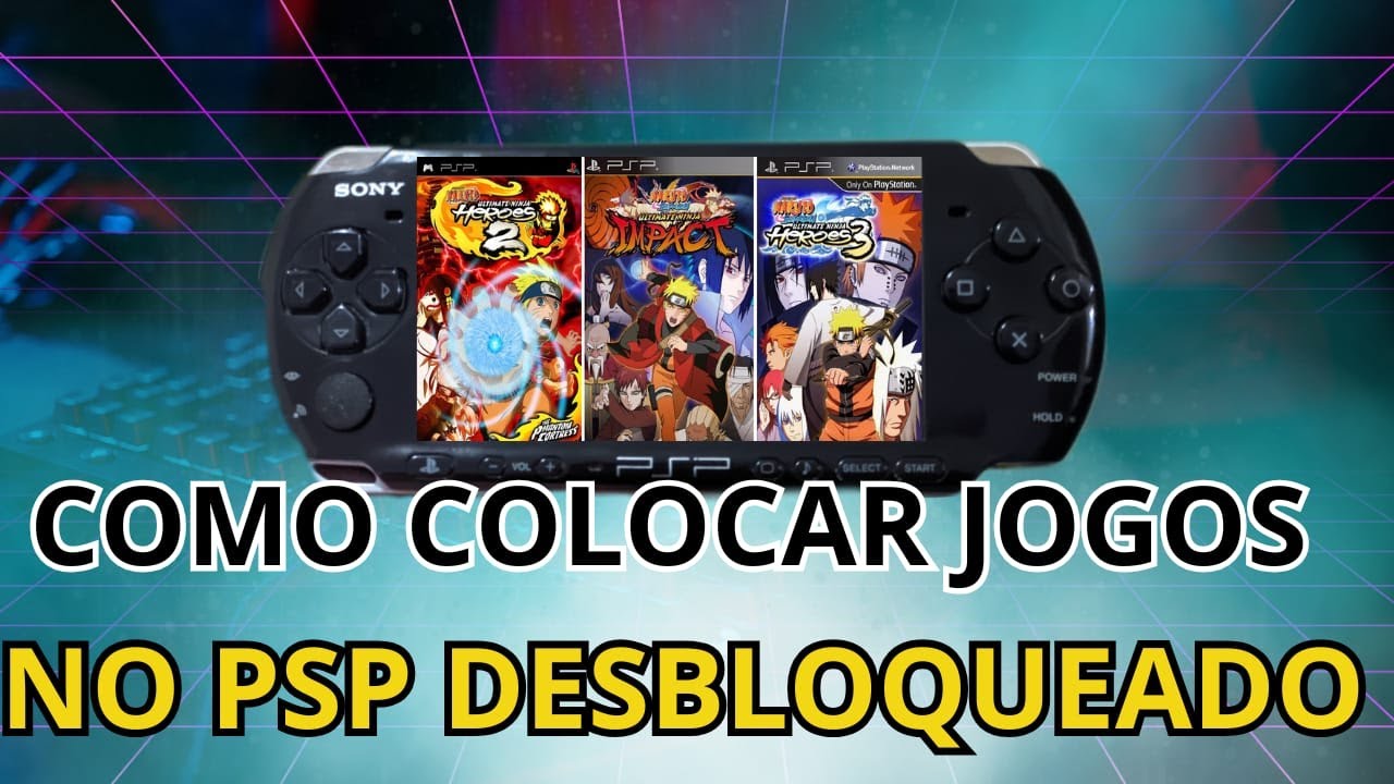Como instalar JOGOS no PSP desbloqueado