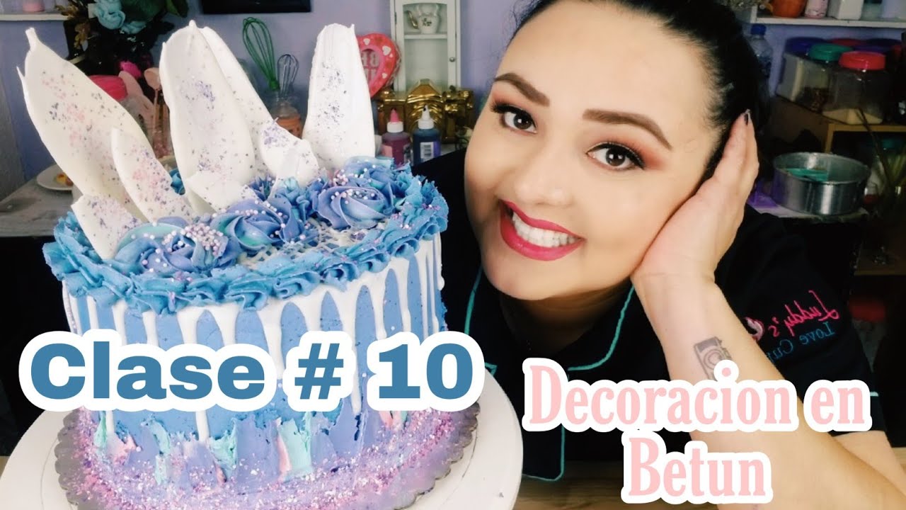 Decoración en Buttercream Basico 👩‍🍳 Clase #10 👩‍🍳 @cursodereposteriaenyoutube