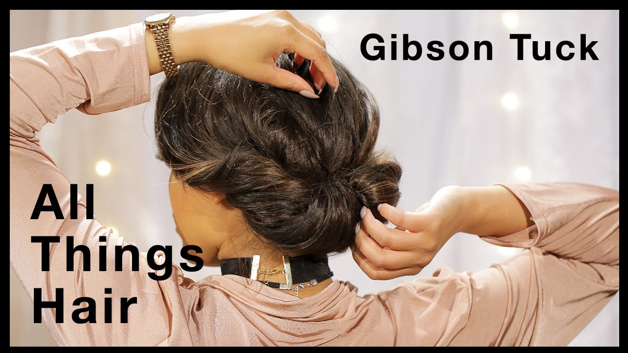 Gibson Tuck Hairstyle Tutorial with N1kk1sSecr3t  | Advertisement for All Things Hair
