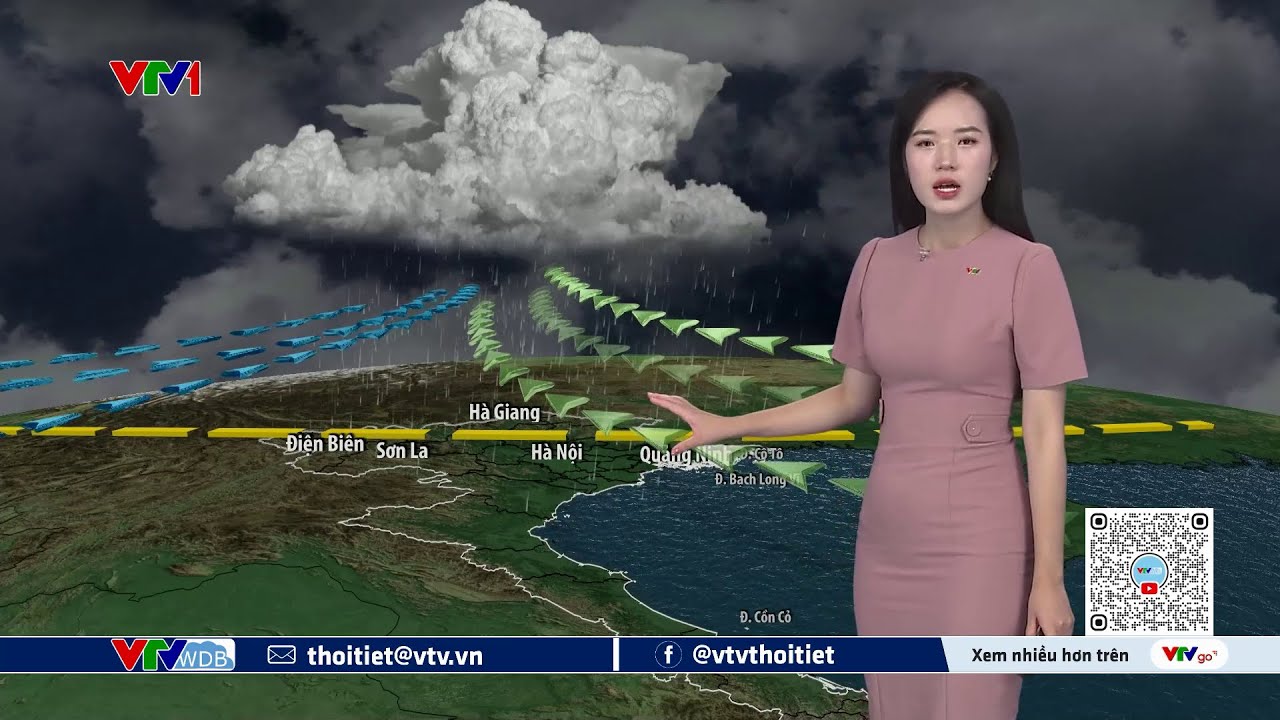 Dự báo thời tiết 19h45 - 27/06/2025 | Miền Bắc nơi nào mưa lớn nhất? | VTVWDB