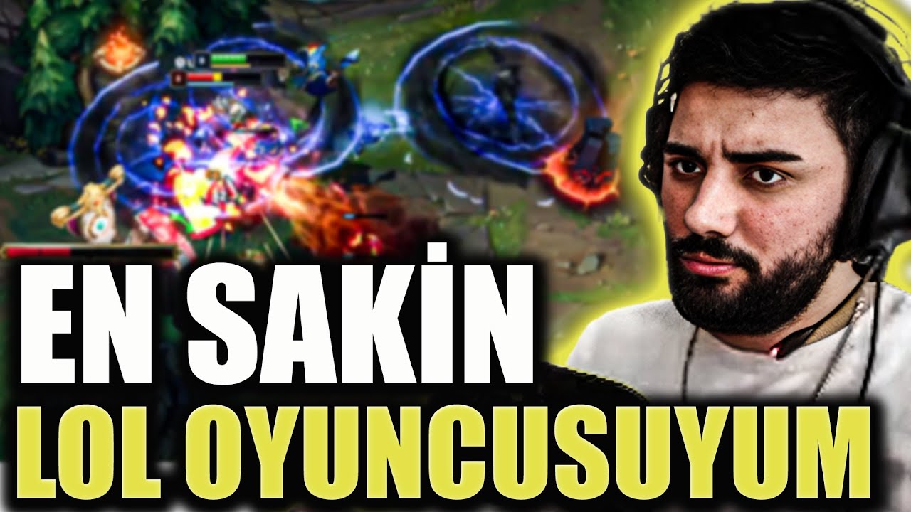 EN SAKİN LOL OYUNCUSUYUM ?!?! | Zedxsmurf