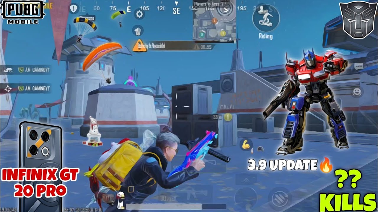 Update 3.9🔥SMOOTH + 120FPS Infinix GT 20 Pro Pubg Test in 2025 | Still Worthy