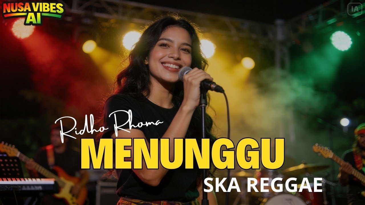MENUNGGU - RIDHO RHOMA | SKA REGGAE | COVER BY ( NUSA VIBES AI ) 