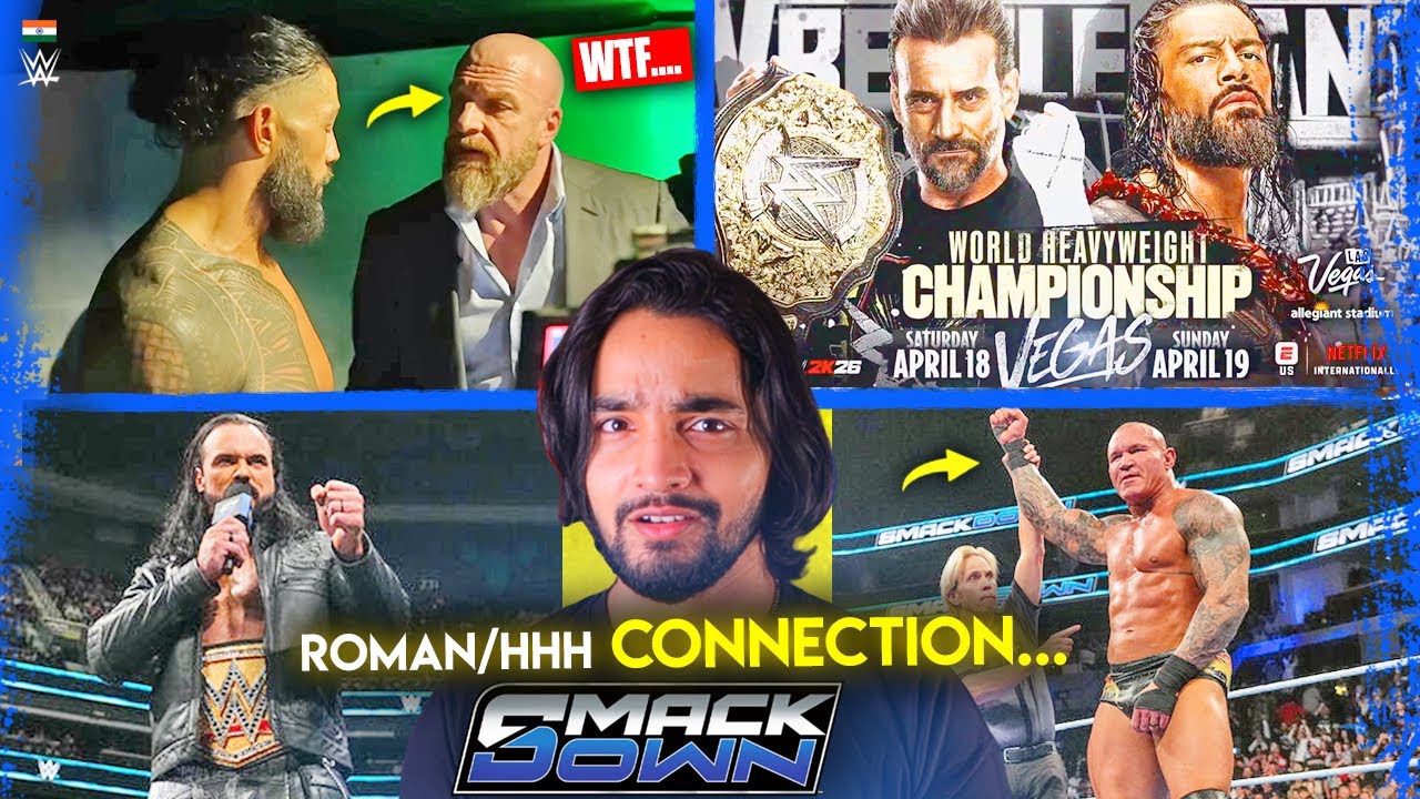 'Roman-HHH Ki Setting😯' New Wrestlemania 42 Main Event - WWE Smackdown Highlights