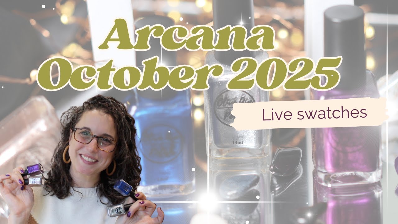 Октябрьская новинка от Olive Ave Polish \\ Arcana 2025 \\ Праздничные металлики!