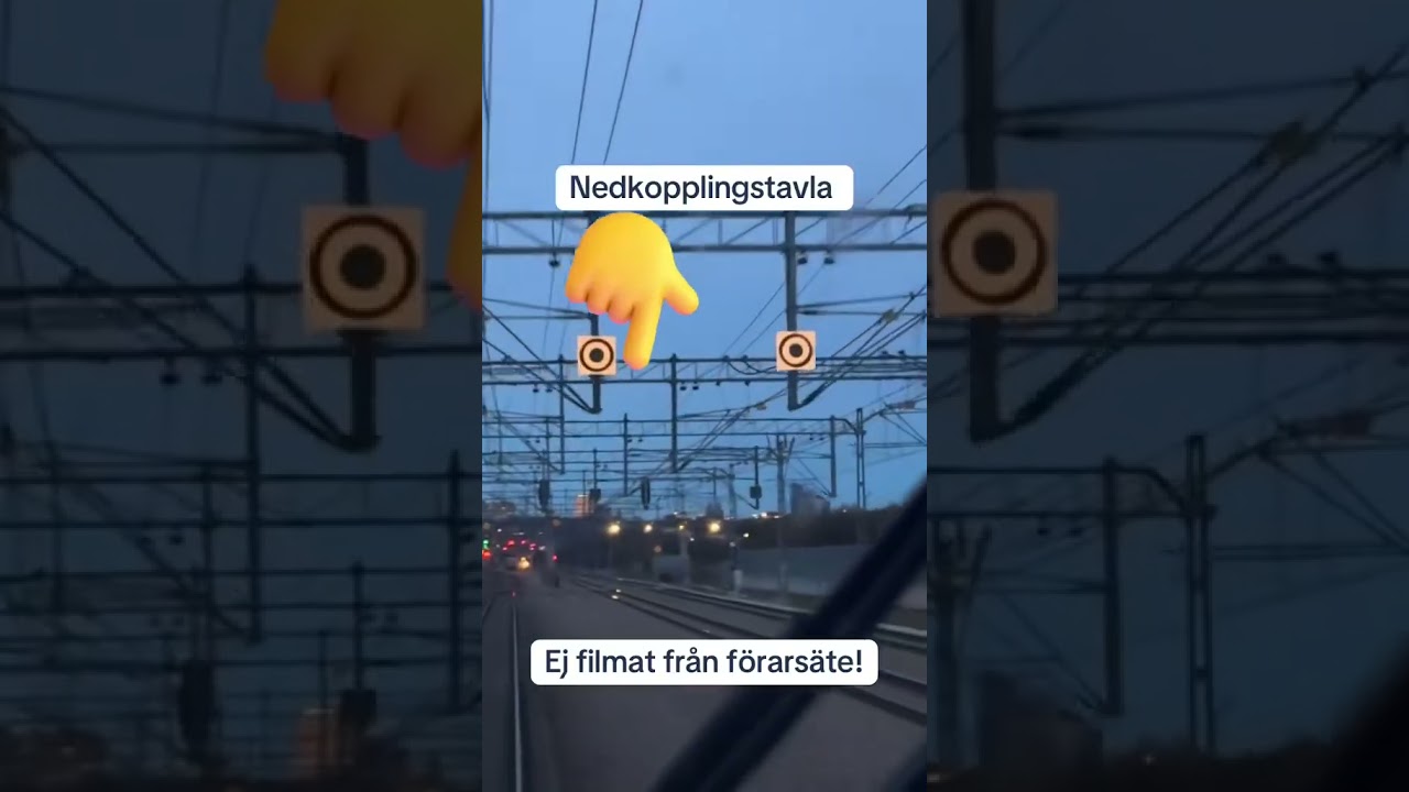 Varför blir tåget helt tyst ibland? 