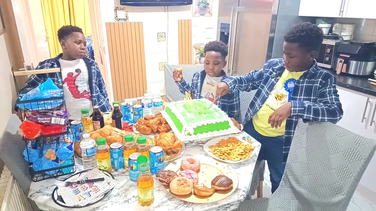 “Prince Jnr’s Big 8th Birthday Surprise! 🎁🎉”