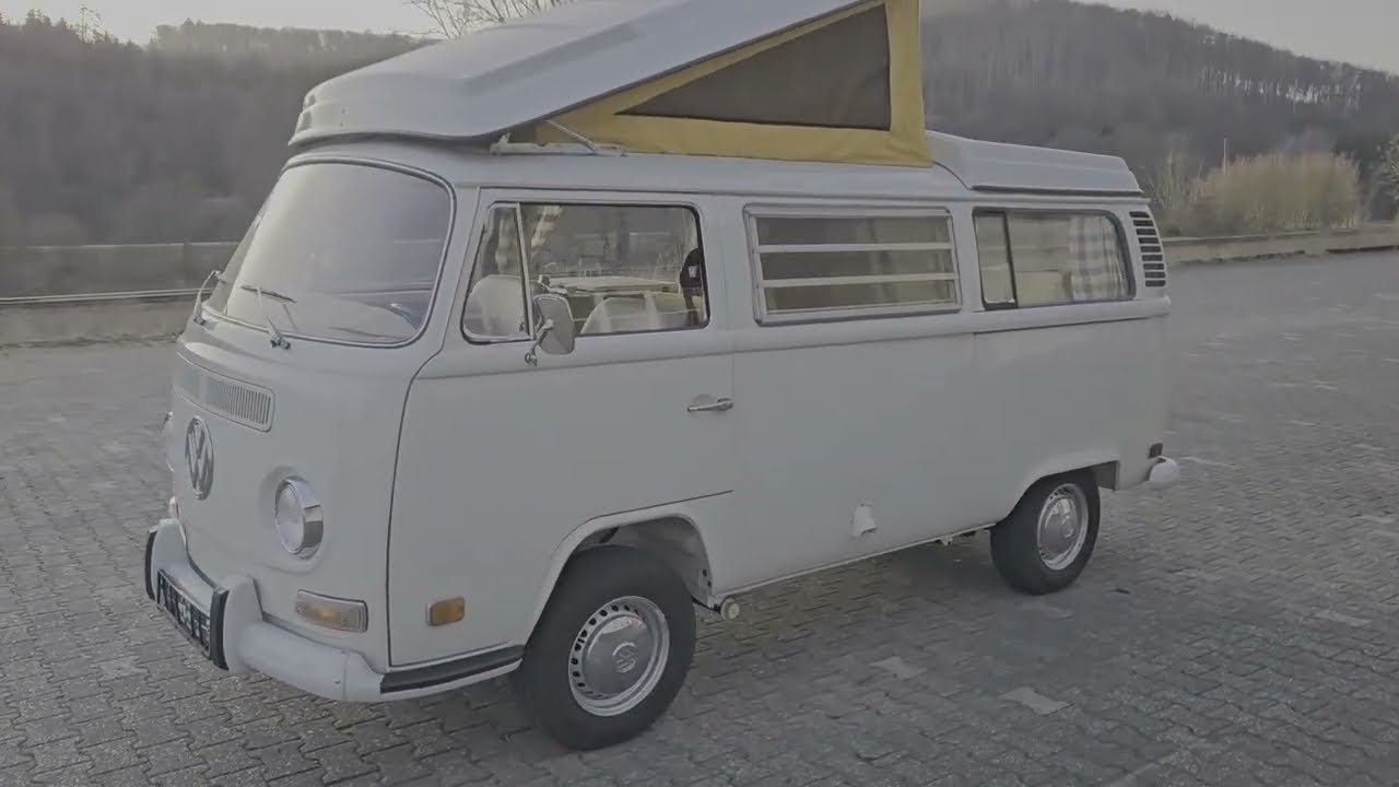 Volkswagen T2 A/B Westfalia (1972) - Walkaround, Interior, Engine & Sound