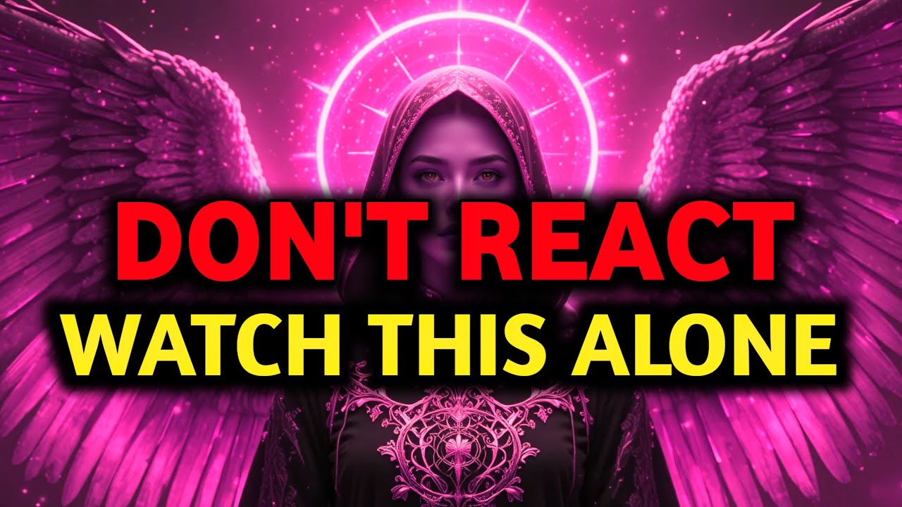 CHOSEN ONE, DON’T REACT — WATCH THIS ALONE 🤫 HEAVEN DOESN’T WANT ANYONE INFLUENCING YOU NOW