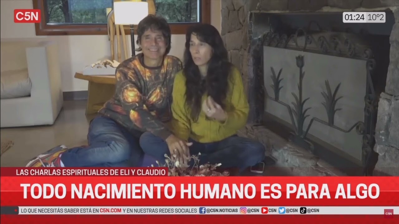Claudio junto a Eli prema - Tema: EL SENTIDO DE ESTAR VIVOS
