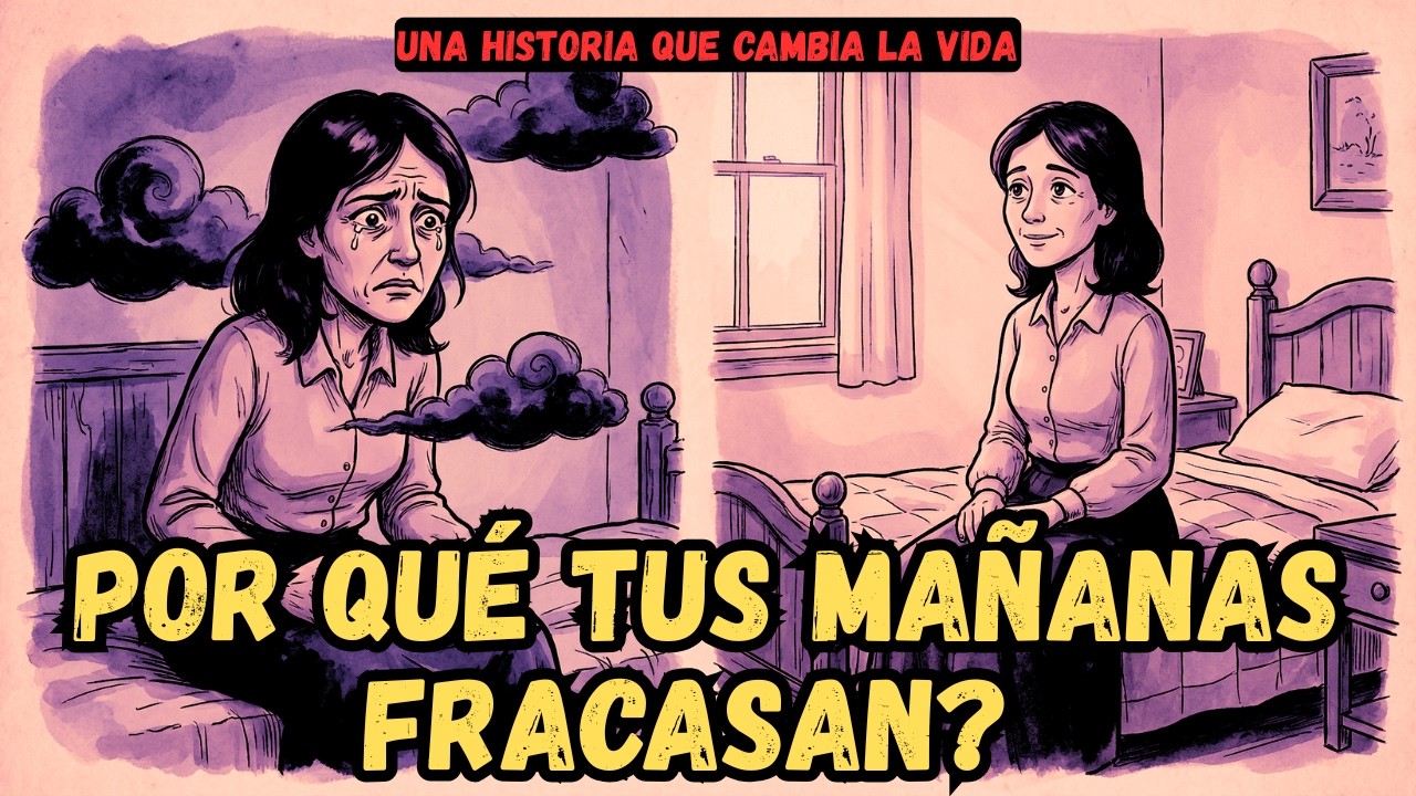 El problema no es tu MAÑANA… es tu NOCHE | historias para reflexionar